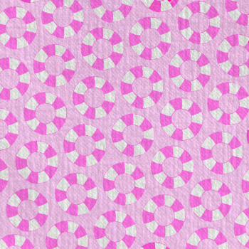 Paviot, Serviette, Bouée, bedruckt mit Boje in pink ,style